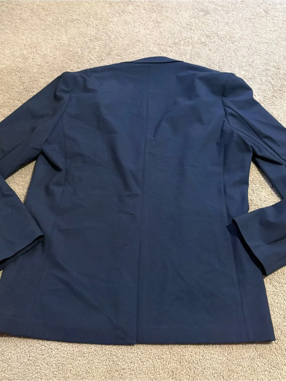 J. Crew Men's Thompson Performance Travel Navy Two-Button Sport Coat